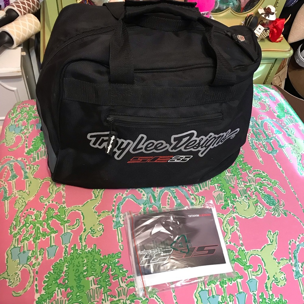 Troy Lee Designs Black SE3 Travel helmet Bag